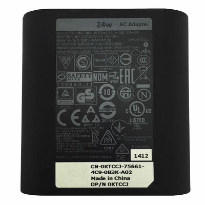Charger DA24NM130 voor Dell Venue 7 8 10 11 Pro Tablet 24W AC Adapter