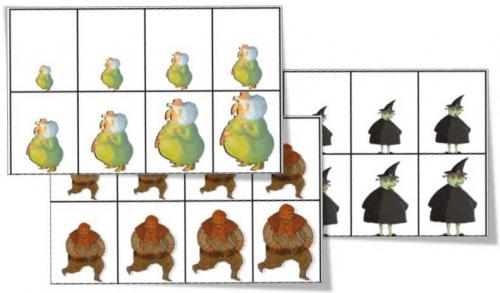 Ogres et sorcières! Un jeu sur les grandeurs...