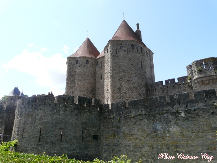 Carcassonne : La cité avant la restauration