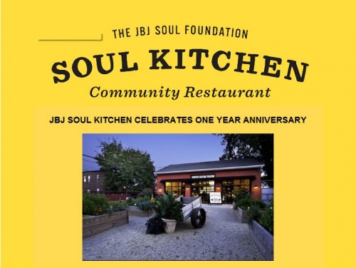 jon bonjovi celebre les 1 ans d'anniverssaire du restaurant "soul kitchen"
