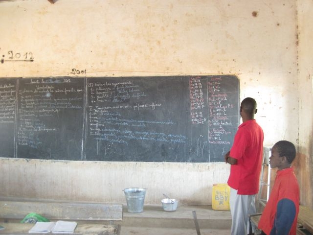 burkina bomborokuy classe de cm2 tableau