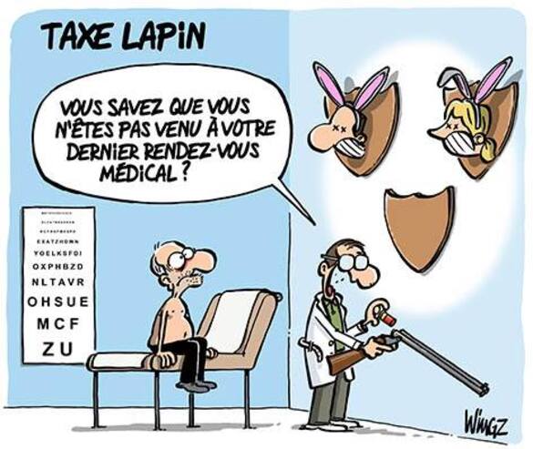 La "Taxe lapin" a bien fait rire les dessinateurs !