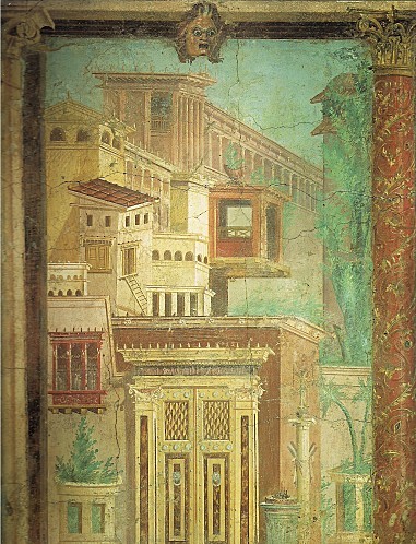 Boscoreale Fresque de la maison de Fannius Synistor (milieu