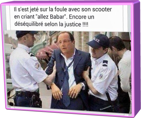 Encore un déséquilibré selon la justice!!! (Humour)