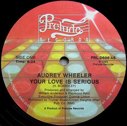 Audrey Wheeler - Your Love Is Serious