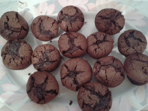 Muffins au chocolat de Cricri