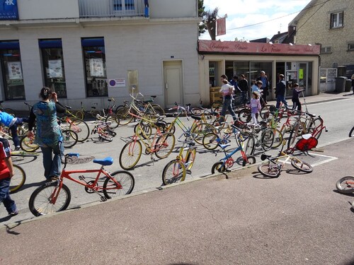 Des vélos en folie à Châtillon sur Seine !