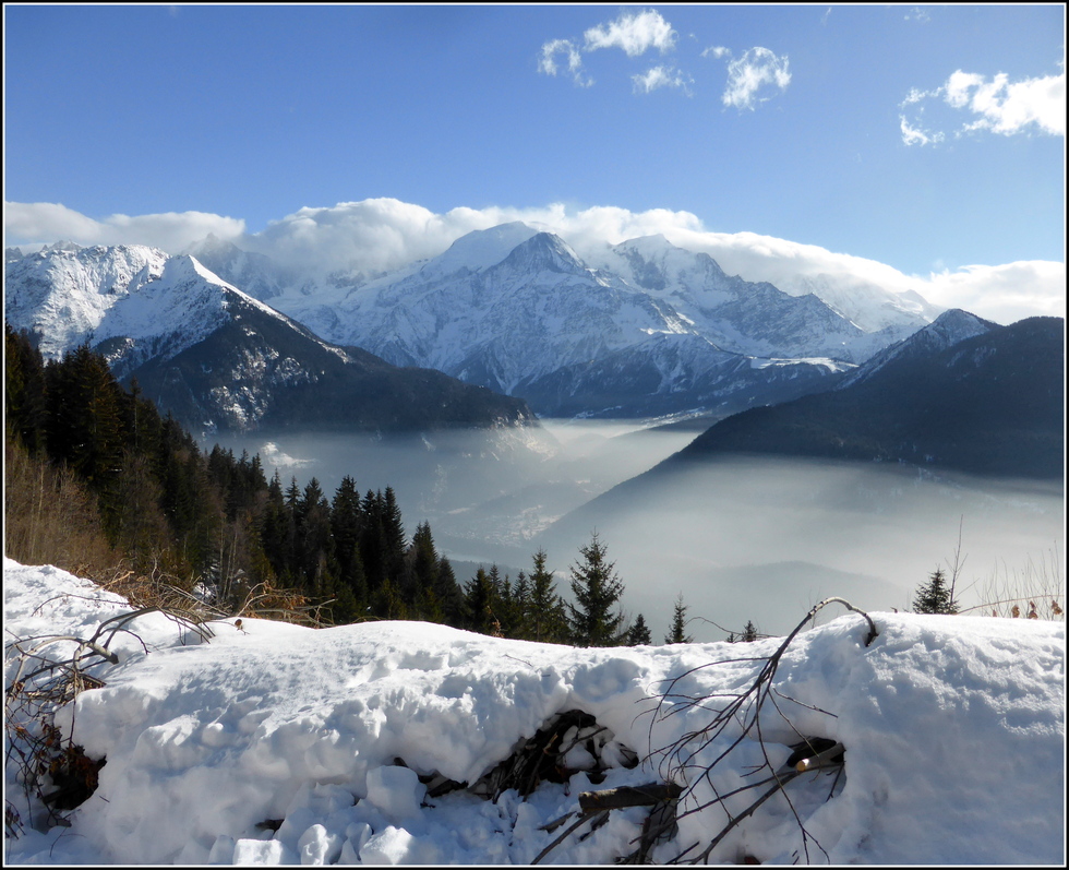 Triste constat..depuis Plaine-Joux, hier.