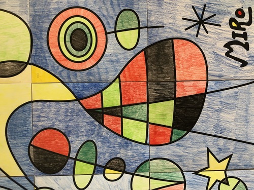 Miró mural