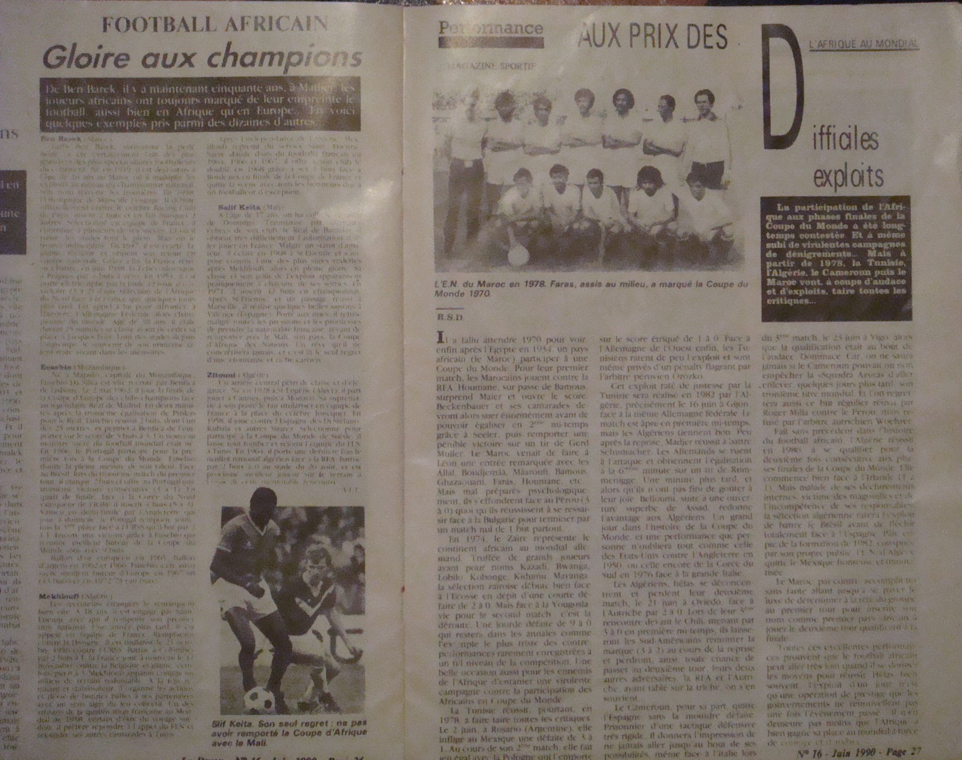 N° 16  Juin 1990