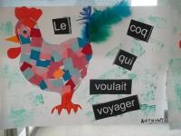 Le coq qui 2024 voulait voyager maternelle