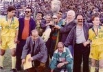 Finale  26.6.1992 à Oran Stade Ahmed Zabana JSK-ASO Chlef 1-0