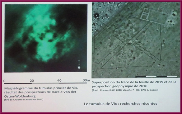 Emilie Millet et Bastien Dubuis ont dévoilé les secrets de la  tombe de Vix découverts lors de sa nouvelle fouille de 2019...