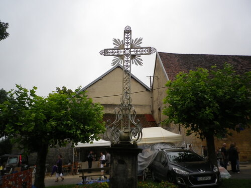 Brocante de Nozeroy...avec Patou!