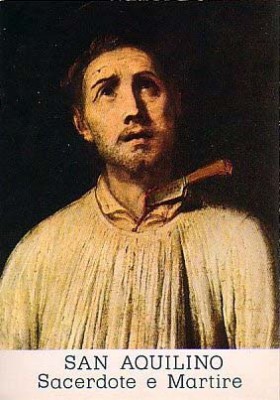Saint Aquilin de Milan, prêtre et martyr 