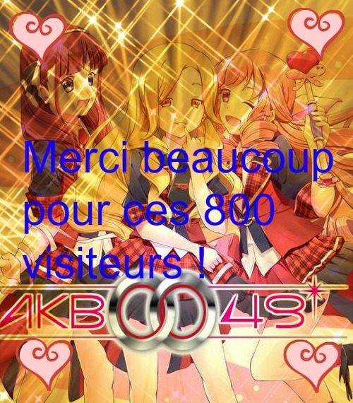 800 visiteurs !