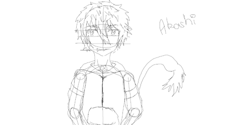 Dessin n°6 : Akashi ! [Personnage que j'ai créée] 