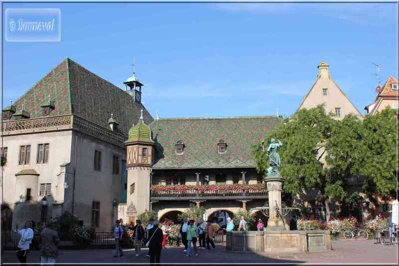 Alsace Haut-Rhin Colmar Place de l'Ancienne Douane 