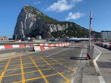 Gibraltar - atterissage