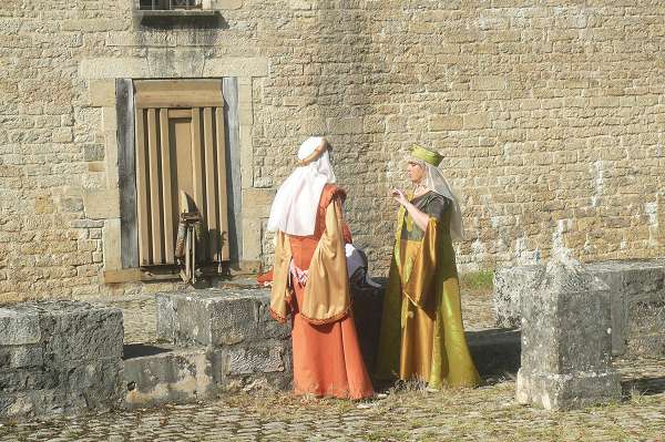 Rencontres médiévales au château de Posanges, dans l'Auxois