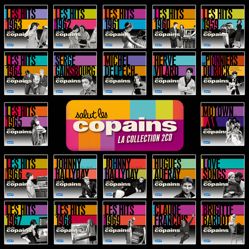 Salut Les Copains fêté par une vaste collection cd