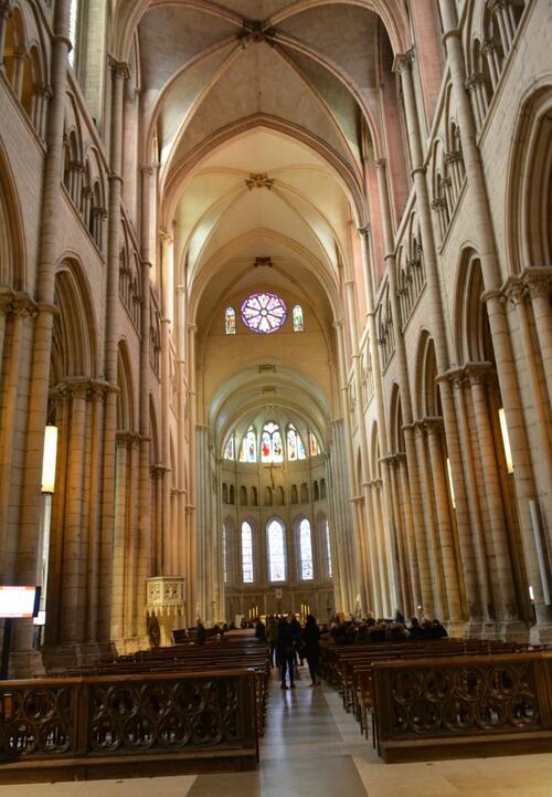 La cathédrale Saint-Jean à Lyon