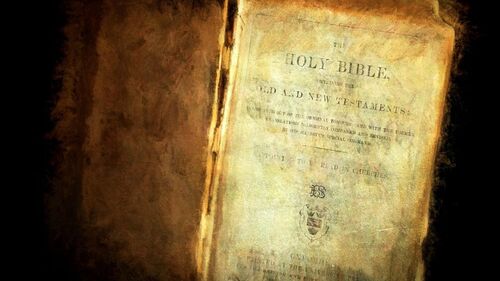 La sainte Bible (ancienne)