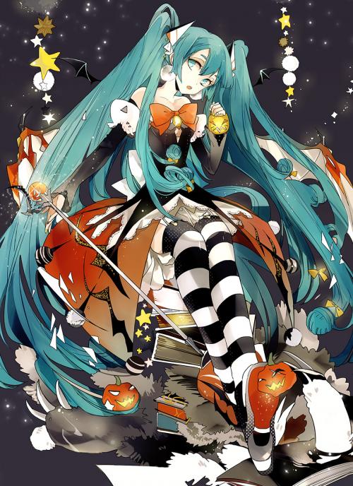 miku hatsune halloween