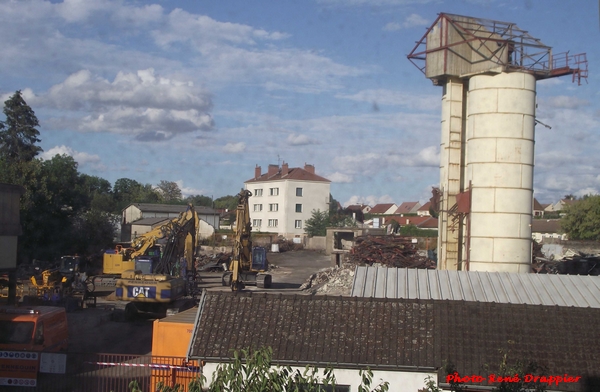 Le démantèlement de la fonderie de Châtillon sur Seine, vu par René Drappier