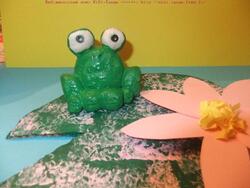 Projet en arts : les grenouilles