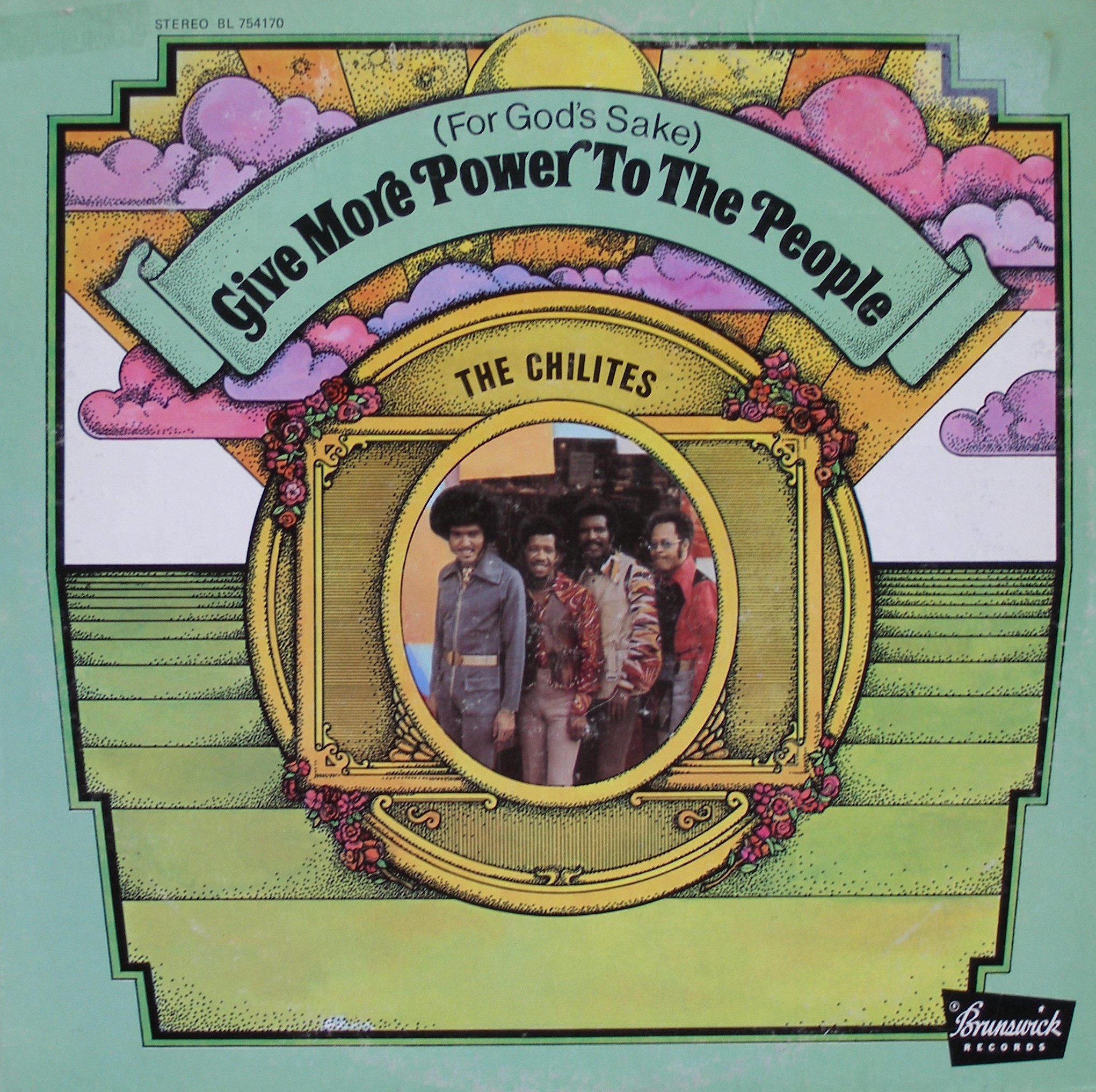 The Chi-Lites : Album : " [ For God's Sake ] Give More Power To The People  " Brunswick Records BL 754170 [US] - Blog de soul quinquin