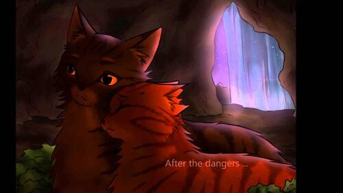 Poil d'Ecureuil et Griffe de Ronce (Squirrelflight and Brambleclaw)