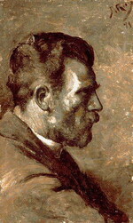 portrait du père de l'artiste 1896