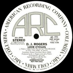 D.J. Rogers - Love Cycles