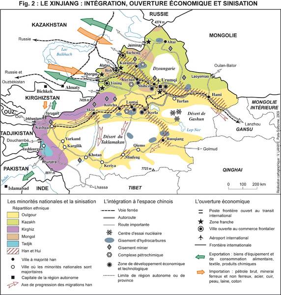 Les mutations du territoire chinois 