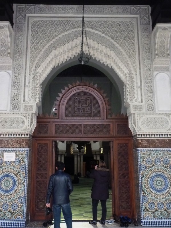 27 - Porte d'accès à la salle de prière