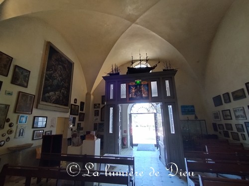 Antibes, la chapelle de la Garoupe