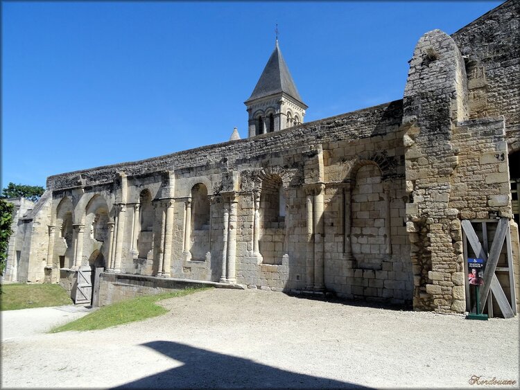 Photo de l'Abbaye de Nieul-sur-l'Autise (Vendée)