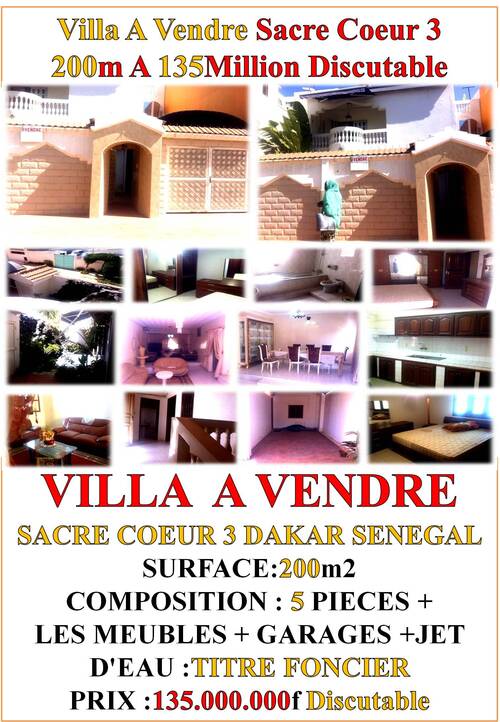 L`Immobilier Au Senegal,Informez Vous Avec Nous Au +221 77 269 01 51