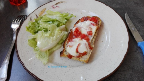 Tartines à l'Italienne