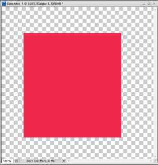 La fenêtre " couleur" 3