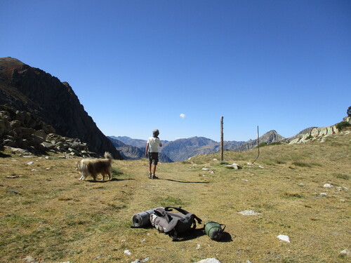 Junior bivouac : Puig de la Grava (par vallée du Nabre) - 09/66