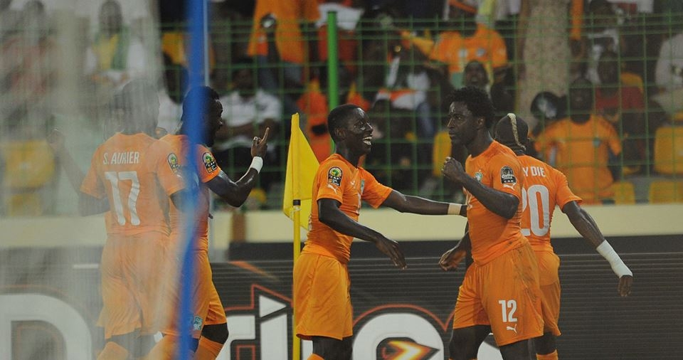 Dimanche 1.02.2015 à Malabo Cote d\'ivoire-EN 3-1 quart de finale CAN 2015