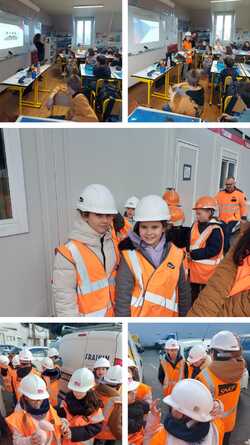 Visite chantier SNCF pour les CM1-CM2