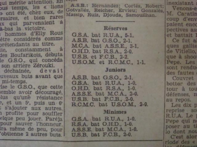 22.9.46 reserves et jeunes ASSE-MCA
