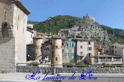 Entrevaux, la chapelle de la citadelle