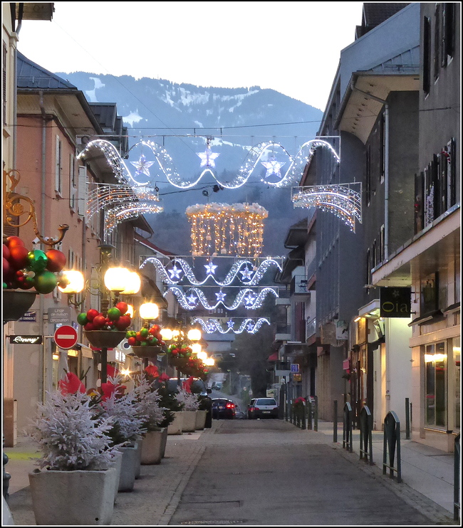 Les illuminations à Sallanches....Janvier 2020