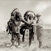 A handshake with the Cheyenne. 1880-1900.