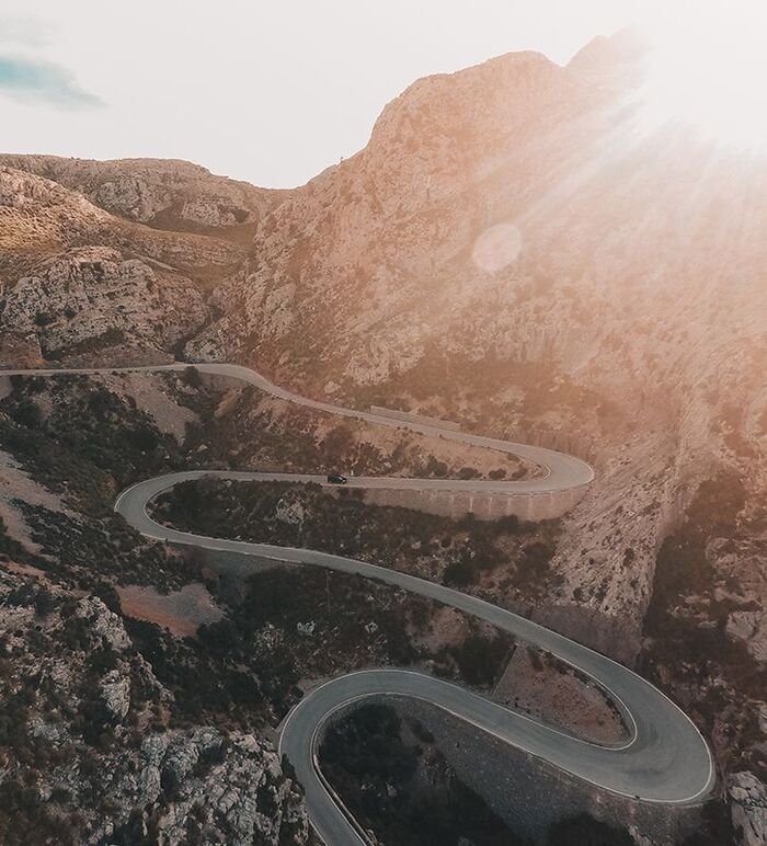 Descente de Sa Calobra - Majorque - Ouest de l'île - 