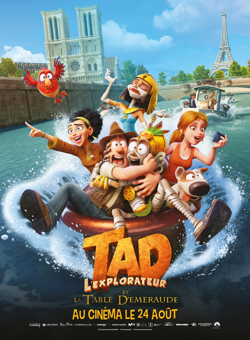 Découvrez le making-of doublage de "Tad l'explorateur et la table d'Emeraude" -  Au cinéma le 24 août 2022